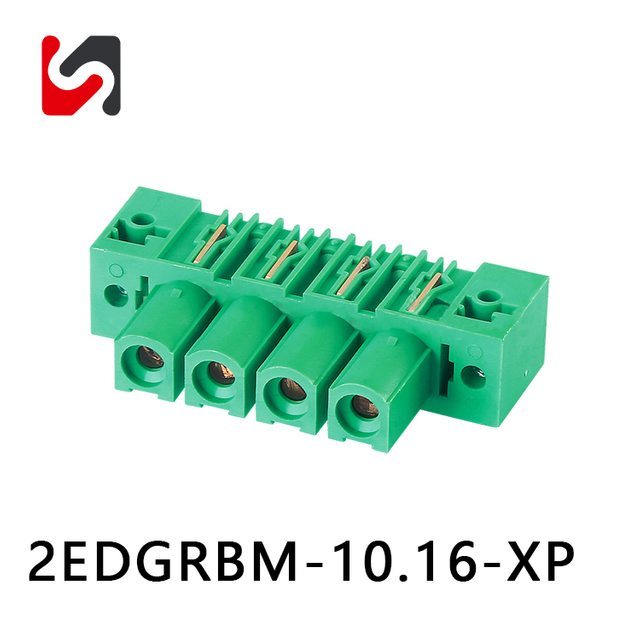 El bloque de terminales de distribución 2EDGRBM-10.16 de la marca Shanye con brida reemplaza la gran oferta de Phoenix