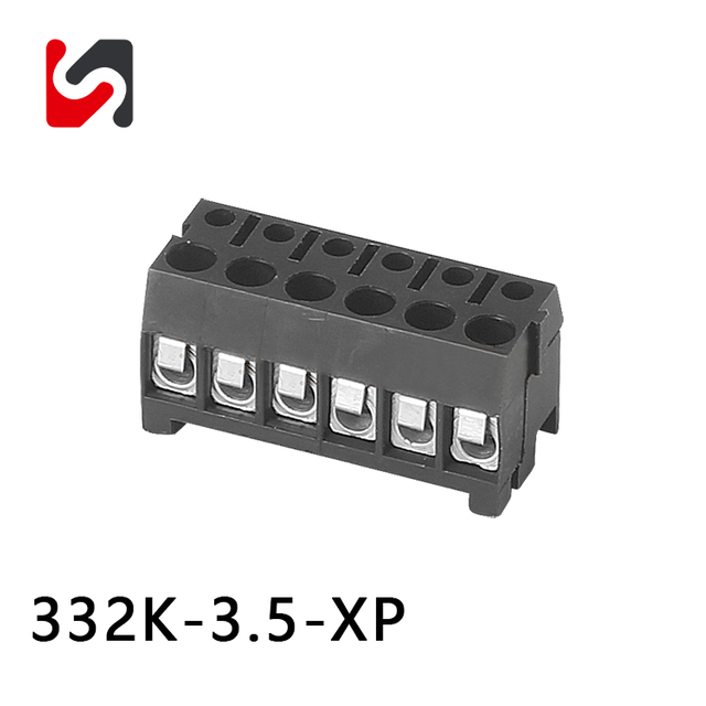SHANYE BRAND SY332K-3.5 300V 8A hot sale 3.5mm pitch pcb screw terminal block with pinheader supplyer
