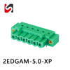 2EDGAM-5.0 300V 5.0MM bloco terminal de parafuso conectável