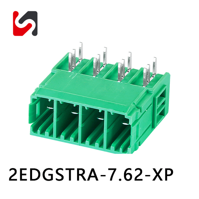 SHANYE BRAND 2EDGSTRA-7.62 300V Newest model 7.62 MM pitch phoenix plug in terminal blocks for pcb connect 