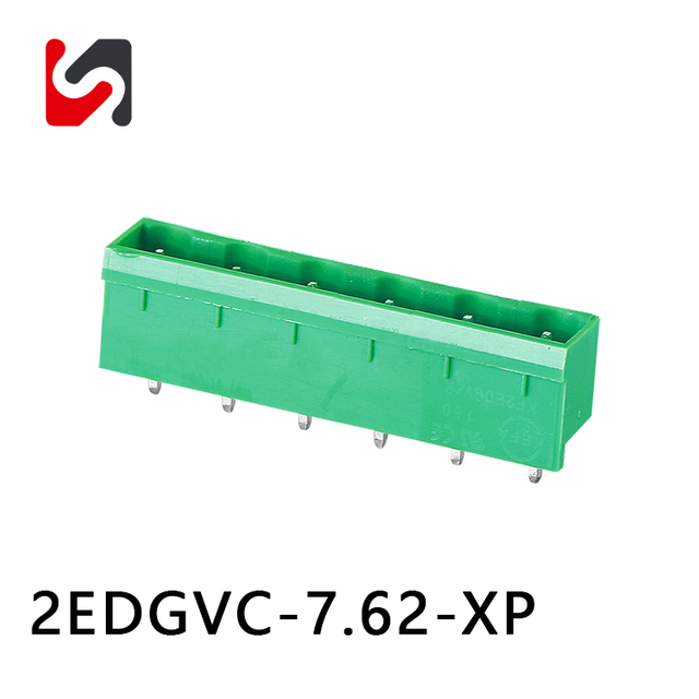SHANYE BRAND 2EDGVC-7.62 300V 7.62MM hot sale pluggable terminal blocks with ul for pcb
