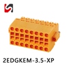 bloco de terminais de aterramento de gaiola pring 2EDGKEM-3.5 pino do bloco de terminais plug&aacute;vel de 300V 