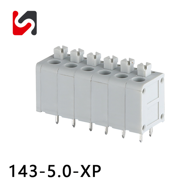 SHANYE BRAND 143-5.0 Поставщик пружинных клемм с шагом 5,0 мм