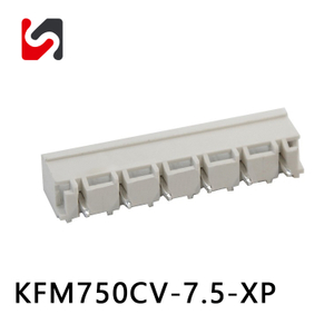 Shanye Marke KFM750CV-7,5 300V 10A Phoinex Ersetzen Sie Steckabschlussblöcke 7,5 mm durch Flang
