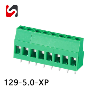 SHANYE BRAND SY129-5.0 300V 10A hot sale pcb pluggable terminal block connector 2p