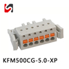 SHANYE BRAND KFM500CG-5.0 300V phoenix pcb connector 5.0mm pitch female and male 