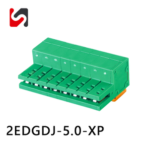 2EDGDJ-5.0 300V 5.0MM terminal de parafuso de montagem em superf&iacute;cie para pcb
