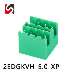 SHANYE BRAND 2EDGKVH-5.0 300V pcb board screws male 5.0mm pitch