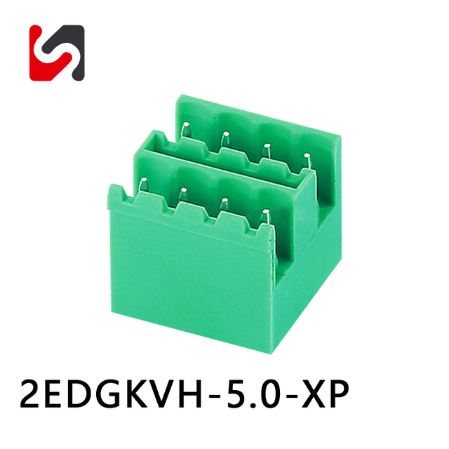 SHANYE BRAND 2EDGKVH-5.0 300V pcb board screws male 5.0mm pitch