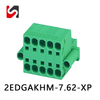 Shanye brand 2EDGAKHM-7.62 300V pluggable terminal block replace phoinex hot sale