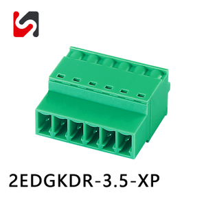 SHANYE BRAND 2EDGKDR-3.5 300V 4 pin pluggable terminal block for pcb female