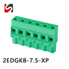 2EDGKB-7.5 300V 10A bloques de terminales enchufables de alta calidad y mejor precio para conexión de cables