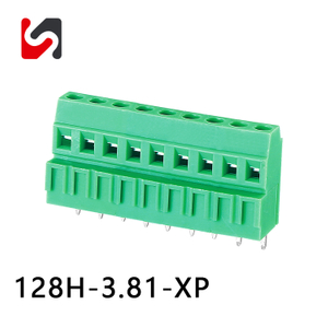Shanye Marke SY128H-3.81 300V 10A Heißverkauf Steckableer Schraubanschlussblockversorger