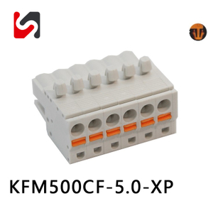 SHANYE BRAND KFM500CF-5.0 300V Promotion hot sale pcb connector 5.0mm pitch female