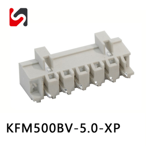SHANYE BRAND KFM500BV-5.0 300V Promotion male female pluggable terminal block connector 5.0mm straight