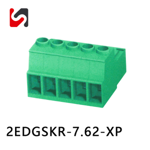 Shanye Brand 2edgskr-7,62 300V Hot Sale 7.62mm 2p-24p Steckabler Block mit UL in China hergestellt