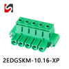 SHANYE BRAND 2EDGSKM-10.16 600V hot sale 10.16mm pluggable terminal block female made in china