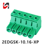 SHANYE BRAND 2EDGSK-10.16 600V 65A good quality big current 10.16mm pluggable terminal blocks female with ul supplyer