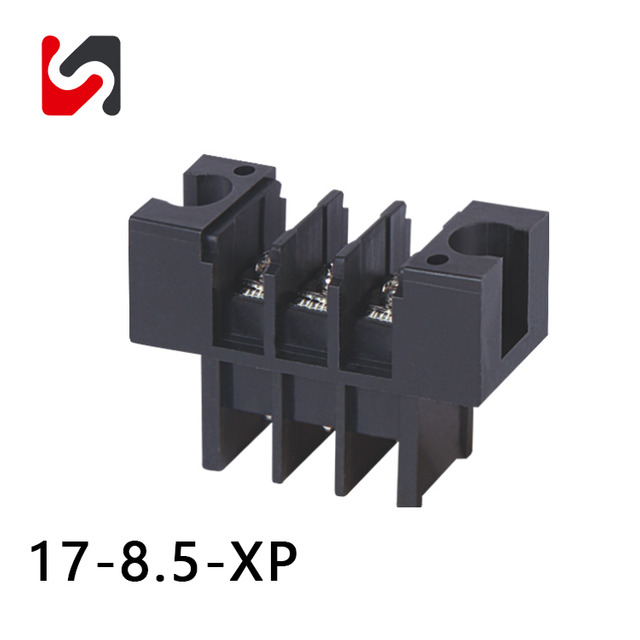 SHANYE BRAND 17-8.5 300V 5.0mm pitch hot sale barrier strip terminal block with high quality supplyer