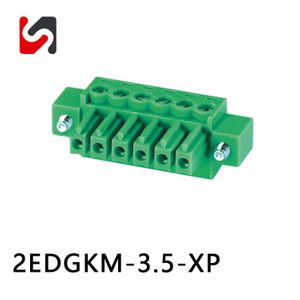 SHANYE Brand 2edgkm-3.5 Dimensioni del connettore a blocchi termici da 300 V