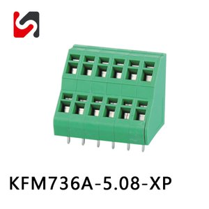SHANYE BRAND 736A-5.08 5.08mm pitch phoenix pcb spring terminal hot sale