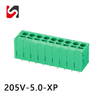 SHANYE BRAND 205V-5.0 5.0mm pitch phoenix terminal strip electrical pcb connector block for pcb wire connect