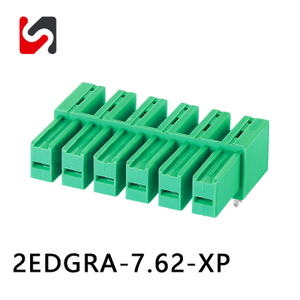 Shanye brand 2EDGRA-7.62 300V 32 amp connector block replace phoenix hot sale