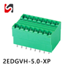 SHANYE BRAND 2EDGVH-5.0 300V 2P-24P 5.0mm venda quente blocos de terminais conectáveis ​​com ul para pcb