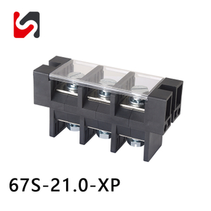 SHANYE BRAND 67S-27.0 600V 170A 27.0mm pitch hot sale double row panel mount barrier terminal block supplyer