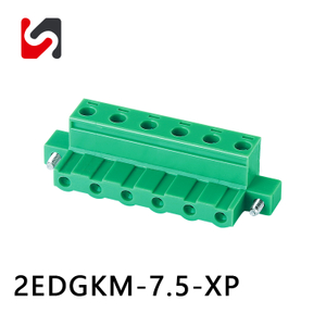 SHANYE BRAND 2EDGKM-7.5 300V bloco terminal conect&aacute;vel de 4 pinos