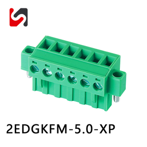 SHANYE Brand 2edgkfm-5.0 300V Terminal Block Pluggable Femmina