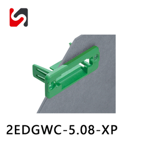 SHANYE BRAND 2EDGWC-5.08 300V Through wall Pluggable Terminal Blocks with flang 2p-24p