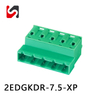 SHANYE BRAND 2EDGKDR-7.5 300V hot sale phoenix pluggable terminal block male and female
