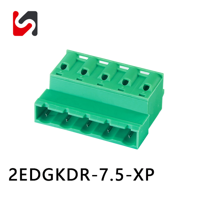 SHANYE BRAND 2EDGKDR-7.5 300V hot sale phoenix pluggable terminal block male and female