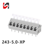 Marca SHANYE 243-5.0 bloque de conector eléctrico de 3 vías con tira de terminales Phoenix de paso de 5,0mm para PCB