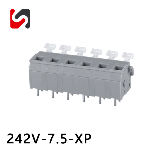 SHANYE BRAND 242V-7.5 7.5mm pitch phoenix terminal strip 3 way electrical connector block