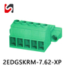 SHANYE BRAND 2EDGSKRM-7.62 300V hot sale 7.62mm 2p-24p pluggable terminal block female with ul 