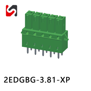 SHANYE brand 2EDGBG-3.81 terminal block 3.81 mm pitch 300V replace phoinex 