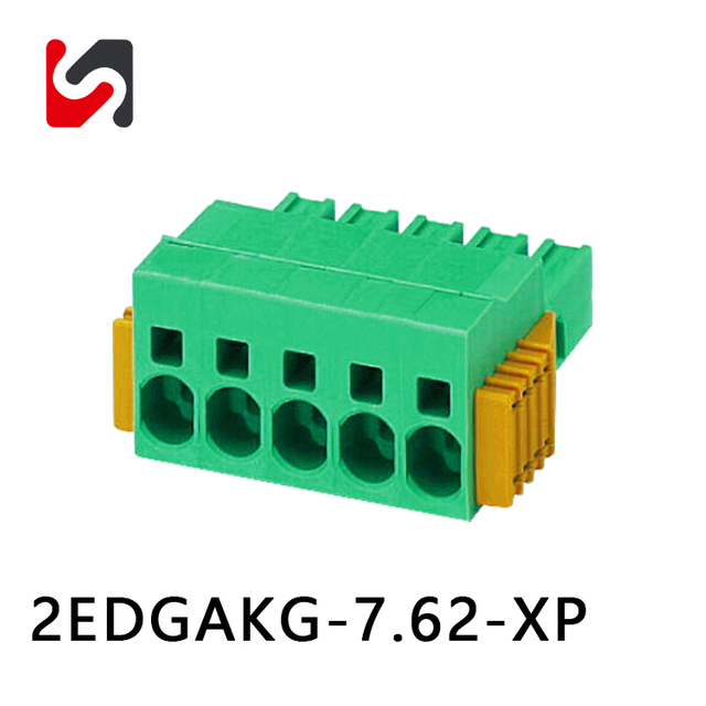 Terminal enchufable 2EDGAKG-7.62 300V reemplaza phoinex 