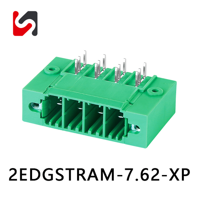 SHANYE BRAND 2EDGSTRAM-7.62 300V Newest model recomend 7.62MM pitch phoenix pluggable terminal blocks with flang ul