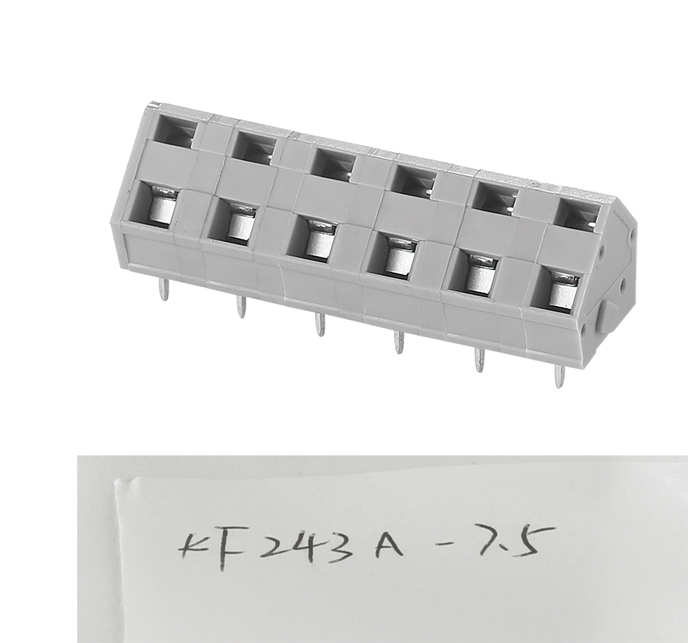 Wago spring terminal block KF243A-7.5